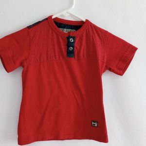 Toddler Red and Blue Dry Goods Co. Shirt